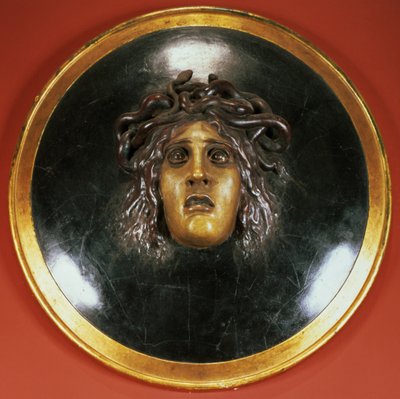 Medusa shield by Arnold Böcklin